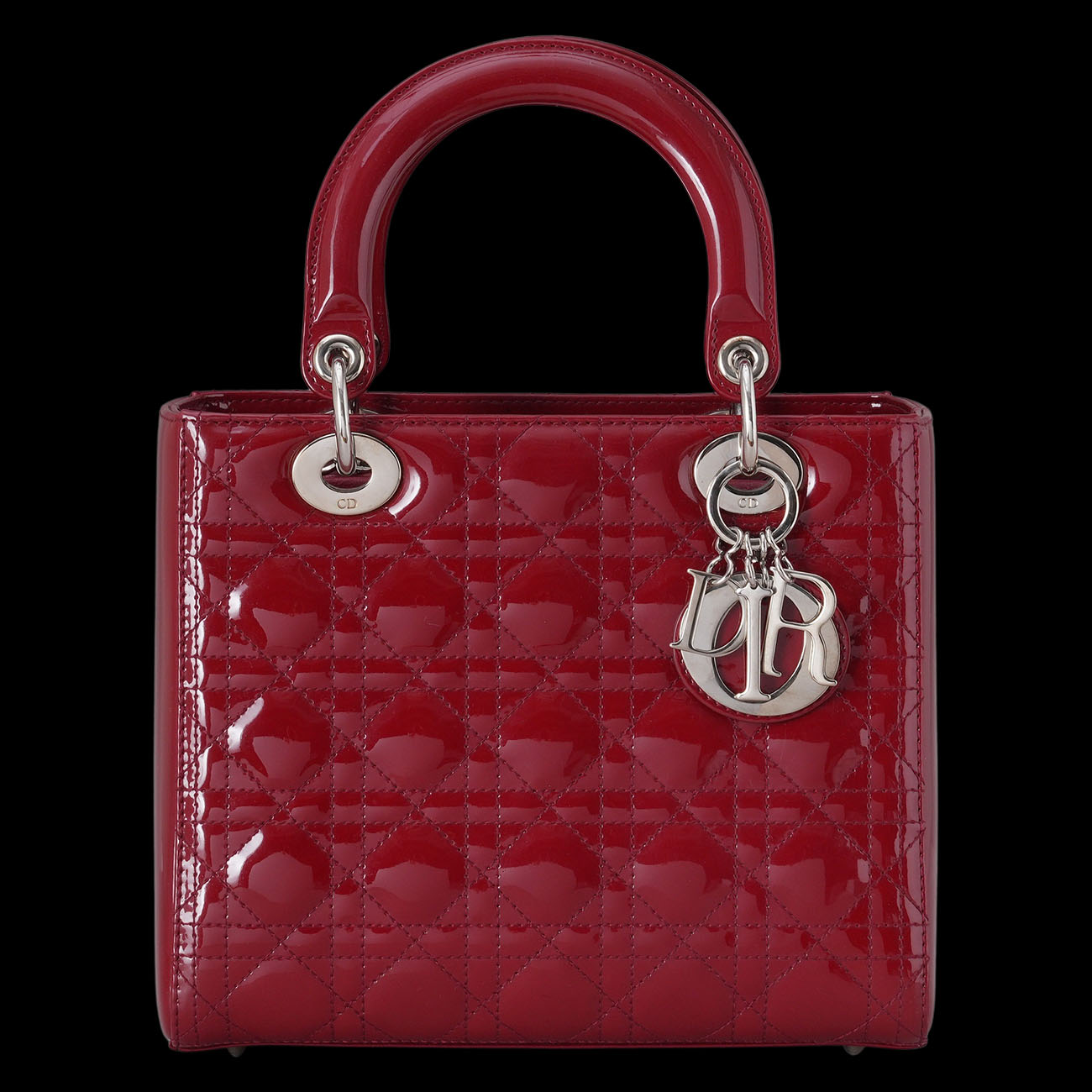 CHRISTIAN DIOR(USED)디올 페이던트 레이디디올 미듐